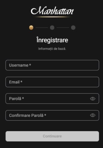 confirmare parola